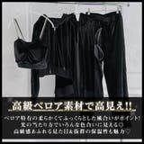 ウエストクロスシャーリング細見えベロアパンツ 韓国 夢展望 | 夢展望 | 詳細画像2