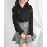 シンプルボウタイシャツブラウス #シワになりにくい 量産型 地雷系 夢展望 | DearMyLove | 詳細画像22 