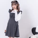 サイドリボンフリルミニジャンスカワンピース 量産型 地雷系 夢展望 | DearMyLove | 詳細画像6