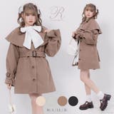 2wayケープAラインショートコート 量産型 地雷系 夢展望 | DearMyLove | 詳細画像1 