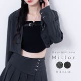 デザインホッククロップドジャケット 量産型 地雷系 夢展望 | DearMyLove | 詳細画像1