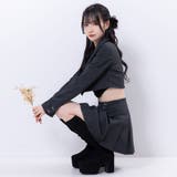 デザインホッククロップドジャケット 量産型 地雷系 夢展望 | DearMyLove | 詳細画像4