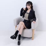 デザインホッククロップドジャケット 量産型 地雷系 夢展望 | DearMyLove | 詳細画像15