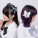 ゆらゆらパールハートビジュー2個セットヘアクリップ 量産型 地雷系 夢展望 | DearMyLove | 詳細画像2