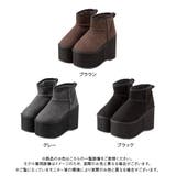 超厚底ショートムートンブーツ 量産型 地雷系 夢展望 | DearMyLove | 詳細画像14