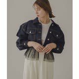 ２WAYフリルコンパクトデニムジャケット 韓国 夢展望 | 夢展望 | 詳細画像5 