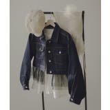 ２WAYフリルコンパクトデニムジャケット 韓国 夢展望 | 夢展望 | 詳細画像11 