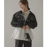２WAYフリルコンパクトデニムジャケット 韓国 夢展望 | 夢展望 | 詳細画像18 