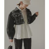 ２WAYフリルコンパクトデニムジャケット 韓国 夢展望 | 夢展望 | 詳細画像20 