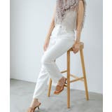 ハート刺繍テーパードデニムパンツ 韓国 夢展望 | 夢展望 | 詳細画像3