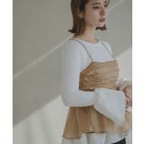 オーガンジーペプラムキャミ 韓国 夢展望 | 夢展望 | 詳細画像18 