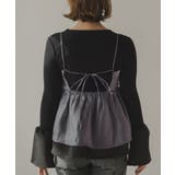 オーガンジーペプラムキャミ 韓国 夢展望 | 夢展望 | 詳細画像27 