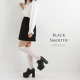 12cm厚底美脚レースアップシューズ 韓国 夢展望 | 夢展望 | 詳細画像4