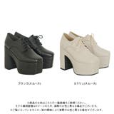 12cm厚底美脚レースアップシューズ 韓国 夢展望 | 夢展望 | 詳細画像14