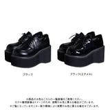 9cm厚底バルキーレースアップシューズ 韓国 夢展望 | 夢展望 | 詳細画像15