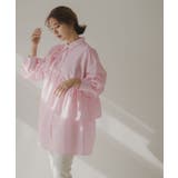 フリルサッシュ付ブロードシャツ 韓国 夢展望 | 夢展望 | 詳細画像14 