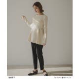 ペプラムリブトップス&ビスチェセット 韓国 夢展望 | 夢展望 | 詳細画像2 
