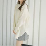 もちもちオーバーサイズラウンドカットニット 韓国 夢展望 | 夢展望 | 詳細画像15