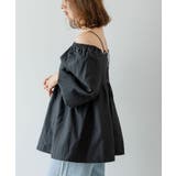 2WAYジャガードオフショルブラウス 韓国 夢展望 | 夢展望 | 詳細画像10 