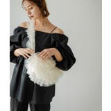 2WAYジャガードオフショルブラウス 韓国 夢展望 | 夢展望 | 詳細画像35 