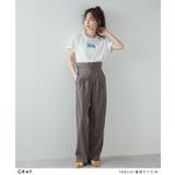 ウエストデザイン2wayタックワイドパンツ 韓国 夢展望 | 夢展望 | 詳細画像9