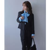 ジャケット・ブラウス・パンツスーツ3点セット 韓国 夢展望 | 夢展望 | 詳細画像21 