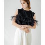3WAYチュールドッキングカットソー 韓国 夢展望 | 夢展望 | 詳細画像22