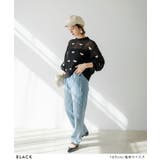 ハート柄メッシュジャガードニット 韓国 夢展望 | 夢展望 | 詳細画像19 