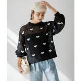 ハート柄メッシュジャガードニット 韓国 夢展望 | 夢展望 | 詳細画像21 