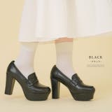 10.5cmヒール美脚ローファーパンプス 韓国 夢展望 | 夢展望 | 詳細画像7