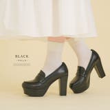 10.5cmヒール美脚ローファーパンプス 韓国 夢展望 | 夢展望 | 詳細画像8