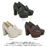 10.5cmヒール美脚ローファーパンプス 韓国 夢展望 | 夢展望 | 詳細画像15