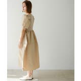 ボリュームスリーブドッキングワンピース 韓国 夢展望 | 夢展望 | 詳細画像20 