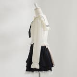 セーラーカラーブラウス学生服風セットアップ3点セット 韓国 夢展望 | 夢展望 | 詳細画像15