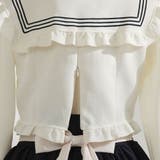 セーラーカラーブラウス学生服風セットアップ3点セット 韓国 夢展望 | 夢展望 | 詳細画像18