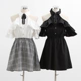 フリル袖フレアミニワンピース 韓国 夢展望 | 夢展望 | 詳細画像8
