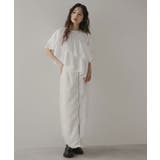 アシンメトリーフリルTシャツ 韓国 夢展望 | 夢展望 | 詳細画像3