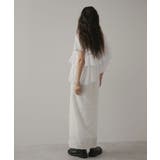 アシンメトリーフリルTシャツ 韓国 夢展望 | 夢展望 | 詳細画像4