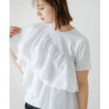 アシンメトリーフリルTシャツ 韓国 夢展望 | 夢展望 | 詳細画像8