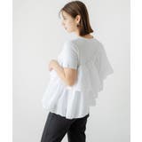 アシンメトリーフリルTシャツ 韓国 夢展望 | 夢展望 | 詳細画像12