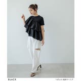 アシンメトリーフリルTシャツ 韓国 夢展望 | 夢展望 | 詳細画像13