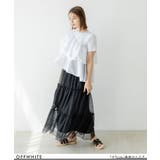 アシンメトリーフリルTシャツ 韓国 夢展望 | 夢展望 | 詳細画像3