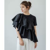 アシンメトリーフリルTシャツ 韓国 夢展望 | 夢展望 | 詳細画像8