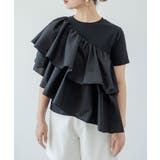 アシンメトリーフリルTシャツ 韓国 夢展望 | 夢展望 | 詳細画像12