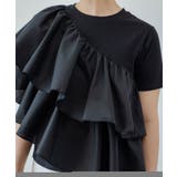 アシンメトリーフリルTシャツ 韓国 夢展望 | 夢展望 | 詳細画像15