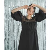 タフタ×チュールドッキングワンピース 韓国 夢展望 bohmal(ボマール) | 夢展望 | 詳細画像5 