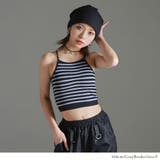 短丈肌魅せリブキャミソール 韓国 夢展望 | 夢展望 | 詳細画像9