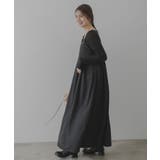 アームギャザーキャミワンピース 韓国 夢展望 | 夢展望 | 詳細画像4 