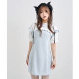 サブジラギャル配色チャイナカラーAラインワンピース 韓国 夢展望 | 夢展望 | 詳細画像10 