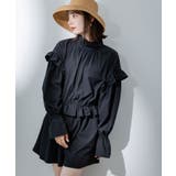 フリルスリーブオールインワン/ラッシュガード 韓国 夢展望 | 夢展望 | 詳細画像6 